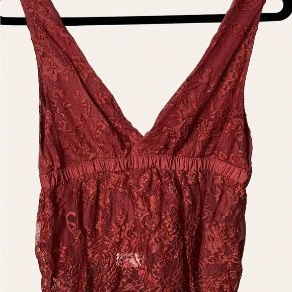 WOMEN’S FREE PEOPLE BLOUSE LACE WITH BOW SIZE SMALL NWT - Picture 9 of 12